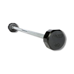 Troy (20-110 lb) 12-Sided Rubber Barbell Set - Buy & Sell Fitness