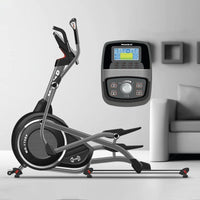 Light Commercial Elliptical Trainer - Muscle D Fitness - LED Display - Upper and Lower Body Movement - Heart Rate Monitor - Buy & Sell Fitness
