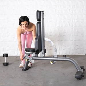 Elite Plus Adjustable Bench | 9 Angles | Muscle D Fitness - Buy & Sell Fitness