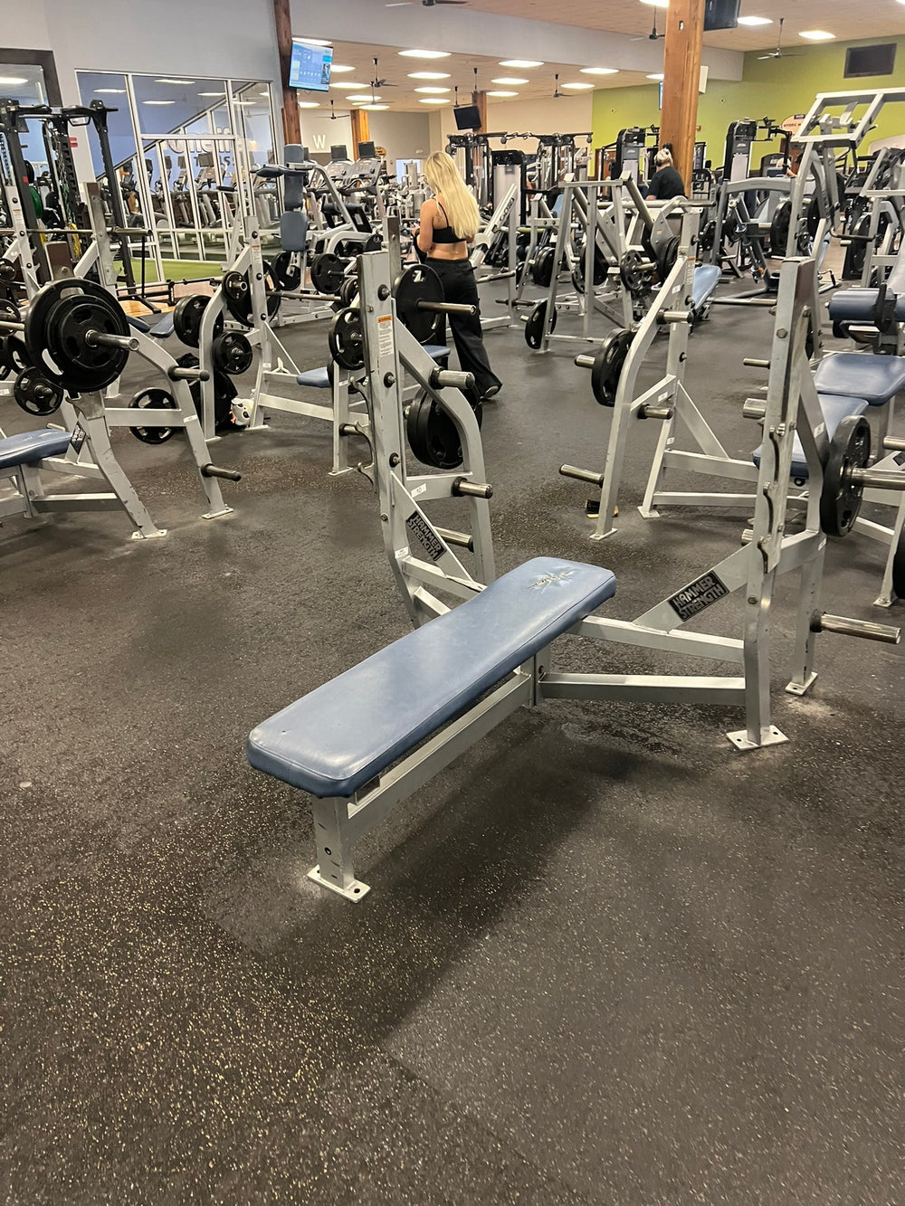 Hammer Strength Olympic Flat Bench - Buy & Sell Fitness