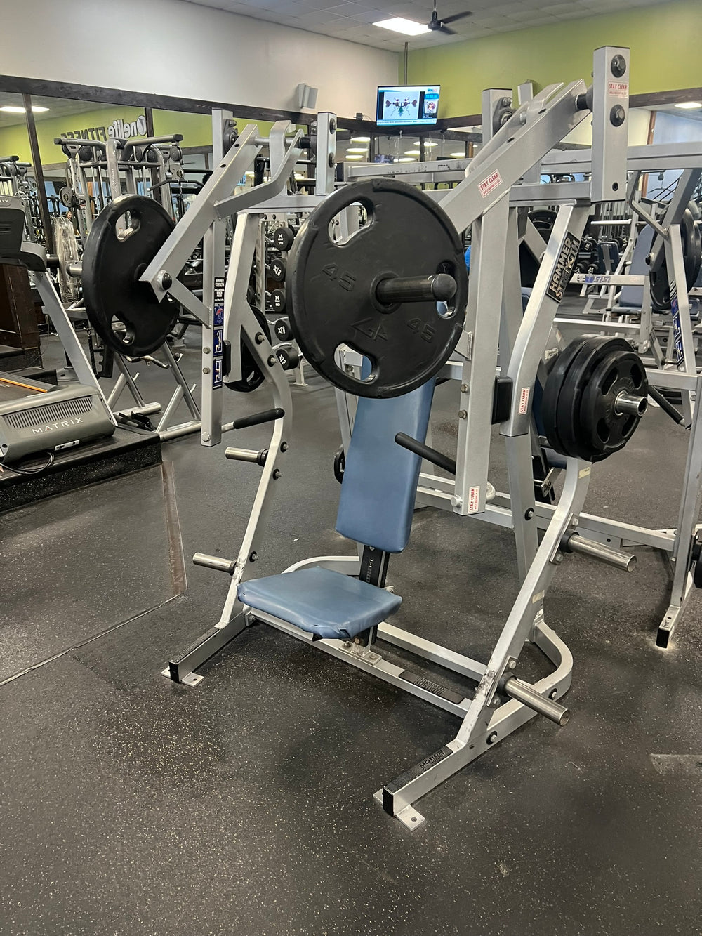 Hammer Strength Plate Loaded Vertical Chest Press - Buy & Sell Fitness