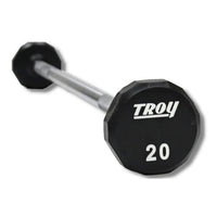 Troy (20-110 lb) 12-Sided Fixed Urethane Barbells - Buy & Sell Fitness

