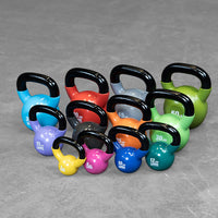 Body-Solid Vinyl Dipped Kettlebells Sold individually and in Sets - Buy & Sell Fitness
