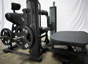 MDF Motorized Hip Thruster with Adjustable Foot Pad and Back Pad - Buy & Sell Fitness