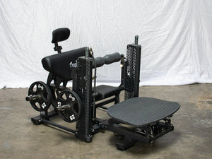 MDF Motorized Hip Thruster with Adjustable Foot Pad and Back Pad - Buy & Sell Fitness
