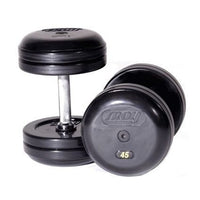 Troy Rubber Pro-Style Dumbbell Set w/ Rack - Buy & Sell Fitness