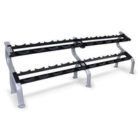 Troy Rubber Pro-Style Dumbbell Set w/ Rack - Buy & Sell Fitness
