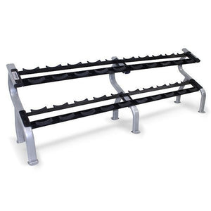 Troy Rubber Pro-Style Dumbbell Set w/ Rack - Buy & Sell Fitness