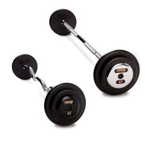 Troy Black Pro-Style Fixed Barbells - Buy & Sell Fitness