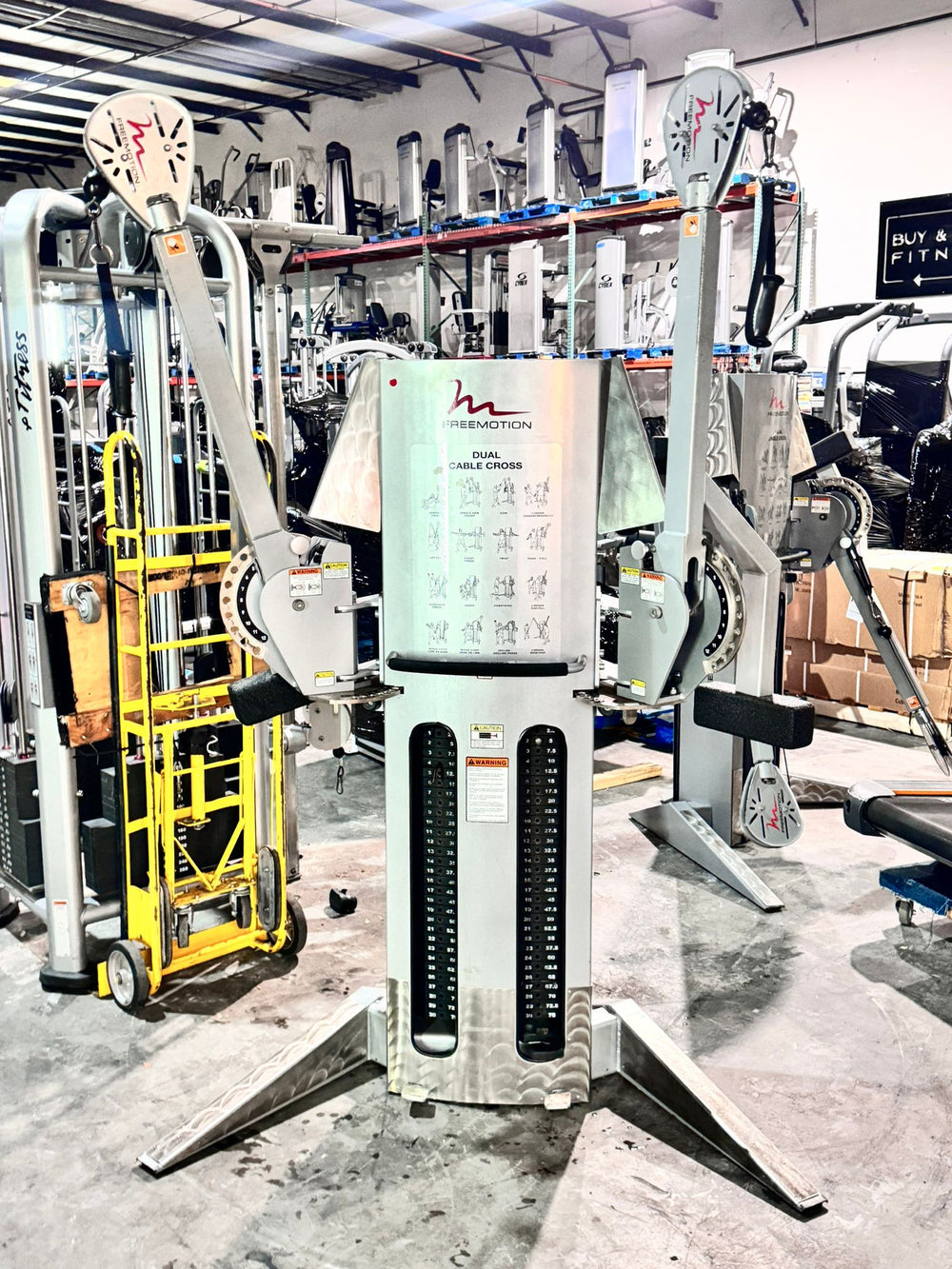FreeMotion Dual Stack Cable Cross Functional Trainer - Buy & Sell Fitness