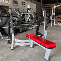 Nautilus Inspiration Olympic Flat Bench w/ Weight Storage - Buy & Sell Fitness