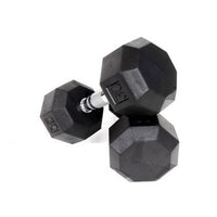 Troy VTX 8-Sided Rubber Dumbbells - Buy & Sell Fitness