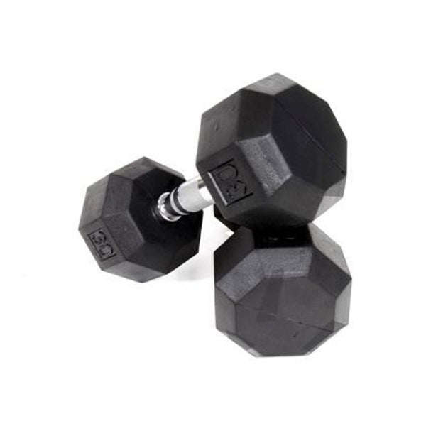 Troy VTX 8-Sided Rubber Dumbbells - Buy & Sell Fitness