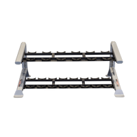 Body Solid 2 Tier Saddle Dumbbell Rack - Buy & Sell Fitness